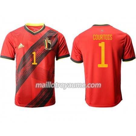 Maillot Foot Homme Belgique Courtois 1 Domicile UEFA Euro 2020 Maillot Foot Homme Belgique Courtois 1 Domicile UEFA Euro 2020